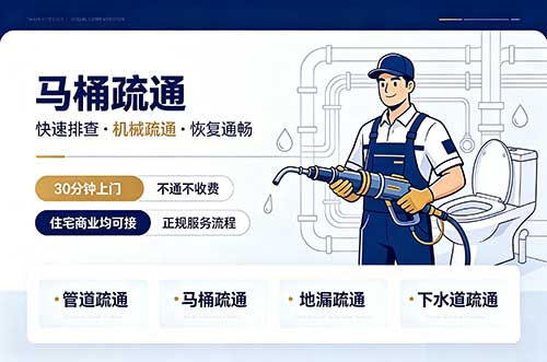 吉林市马桶疏通