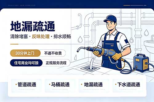 吉林市地漏疏通