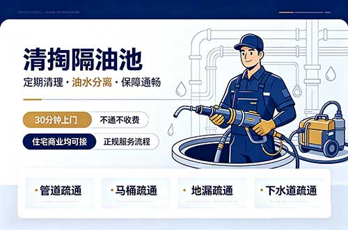 吉林市清掏隔油池